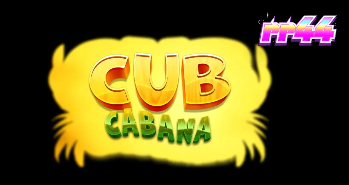 Pemandangan visual slot Cub Cabana dengan tema pesta tropis dan simbol-simbol ceria.